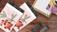 10x13 Christmas Stockings Poly Mailers – Shipping Bags for Small Business