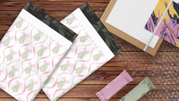 10x13 Christmas Trees and Bows Poly Mailers – Shipping Bags for Small Business