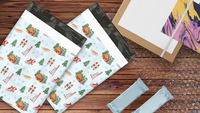10x13 Snow Day Poly Mailers – Shipping Bags for Small Business