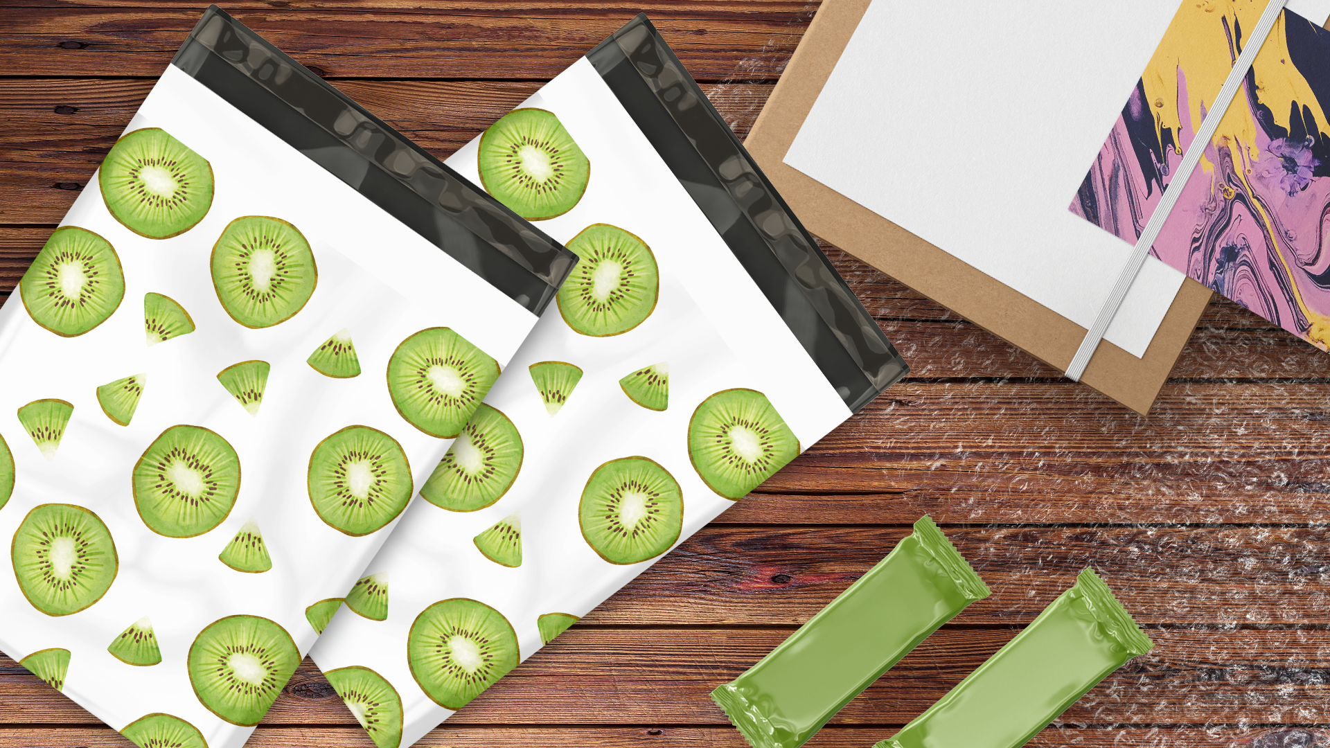 10x13 Kiwis Poly Mailers – Shipping Bags for Small Business