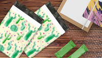 10x13 Cactus Poly Mailers – Shipping Bags for Small Business