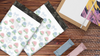 10x13 Hydrangeas Designer Poly Mailers Shipping Envelopes Premium Printed Bags
