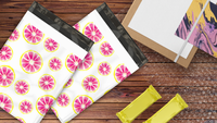 10x13 Pink Citrus Poly Mailers – Shipping Bags for Small Business