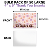 Groovy Flowers Insert Cards - Pro Supply Global