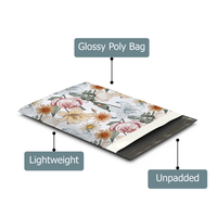 10x13 Vintage Floral Poly Mailers – Shipping Bags for Small Business