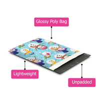 10x13 Snowmen Poly Mailers – Shipping Bags for Small Business