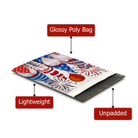 10x13 Patriotic Gnomes Poly Mailers – Shipping Bags for Small Business