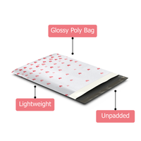 10x13 Fading Hearts Poly Mailers – Shipping Bags for Small Business