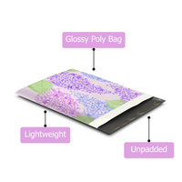 10x13 Lilacs Poly Mailers – Shipping Bags for Small Business