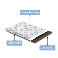 10x13 Hydrangeas Poly Mailers – Shipping Bags for Small Business