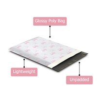 10x13 Pink Bows Poly Mailers – Shipping Bags for Small Business