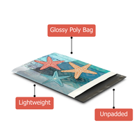 10x13 Starfish Poly Mailers – Shipping Bags for Small Business