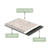10x13 Striped Florals Poly Mailers – Shipping Bags for Small Business