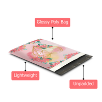 10x13 Geometric Hearts Poly Mailers – Shipping Bags for Small Business