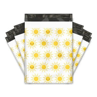 10x13 Sunshine Designer Poly Mailers Shipping Envelopes Premium Printed Bags - Pro Supply Global