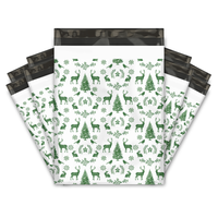 19x24" Winter Deer Designer Poly Mailers Shipping Envelopes Premium Printed Bags