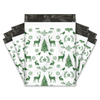 12x15" Winter Deer Designer Poly Mailers Shipping Envelopes Premium Printed Bags