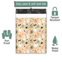 10x13 Playful Halloween Poly Mailers – Shipping Bags for Small Business