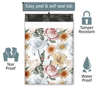 10x13 Vintage Floral Poly Mailers – Shipping Bags for Small Business