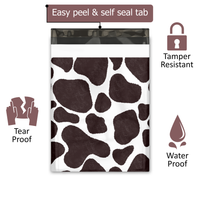 10x13 Cow Print Poly Mailers – Shipping Bags for Small Business