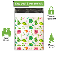 10x13 Succulents Poly Mailers – Shipping Bags for Small Business