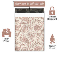 10x13 Pink Paisley Poly Mailers – Shipping Bags for Small Business
