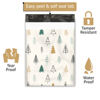 10x13 Fir Trees Poly Mailers – Shipping Bags for Small Business