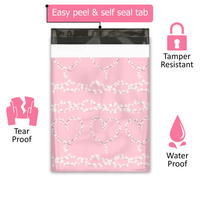 10x13 Heart Lights Poly Mailers – Shipping Bags for Small Business