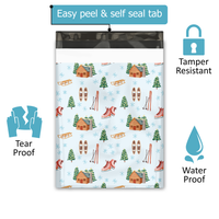 10x13 Snow Day Poly Mailers – Shipping Bags for Small Business