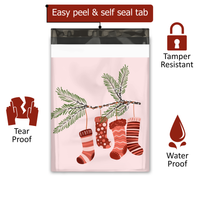 10x13 Christmas Stockings Poly Mailers – Shipping Bags for Small Business