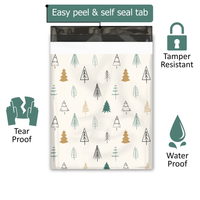 12x15 Fir Trees Poly Mailers – Shipping Bags for Small Business