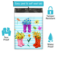 10x13 Rubber Boots Poly Mailers – Shipping Bags for Small Business