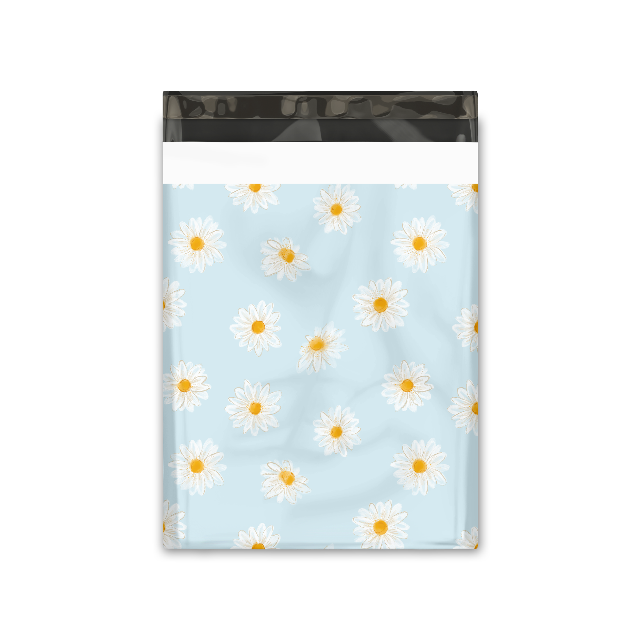 10x13 Daisies Poly Mailers – Shipping Bags for Small Business