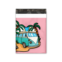 10x13 Summer Daze Poly Mailers – Shipping Bags for Small Business