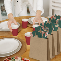 Christmas Teddy Bear Tissue Paper – 20 x 30 Holiday Gift Wrap Tissue Paper
