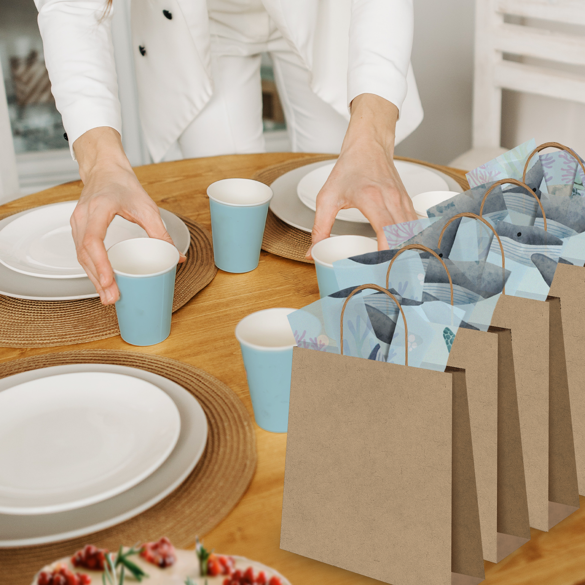 Sea Creatures 20x30 Tissue Paper – Gift Wrapping & Boutique Packaging