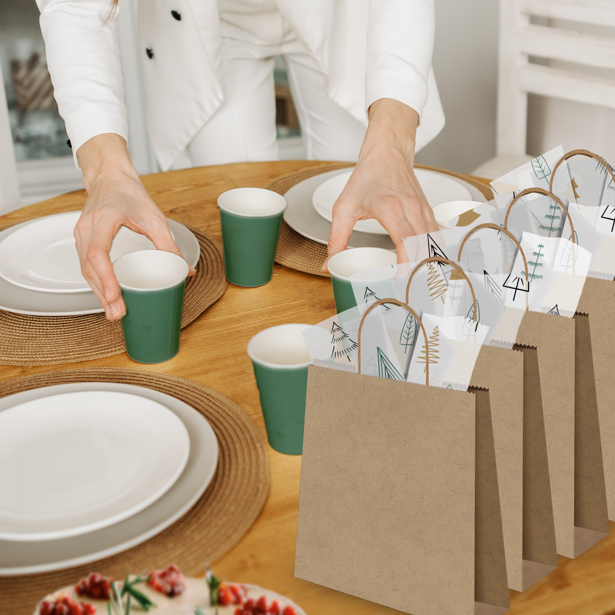 Fir Trees 20x30 Tissue Paper – Gift Wrapping & Boutique Packaging