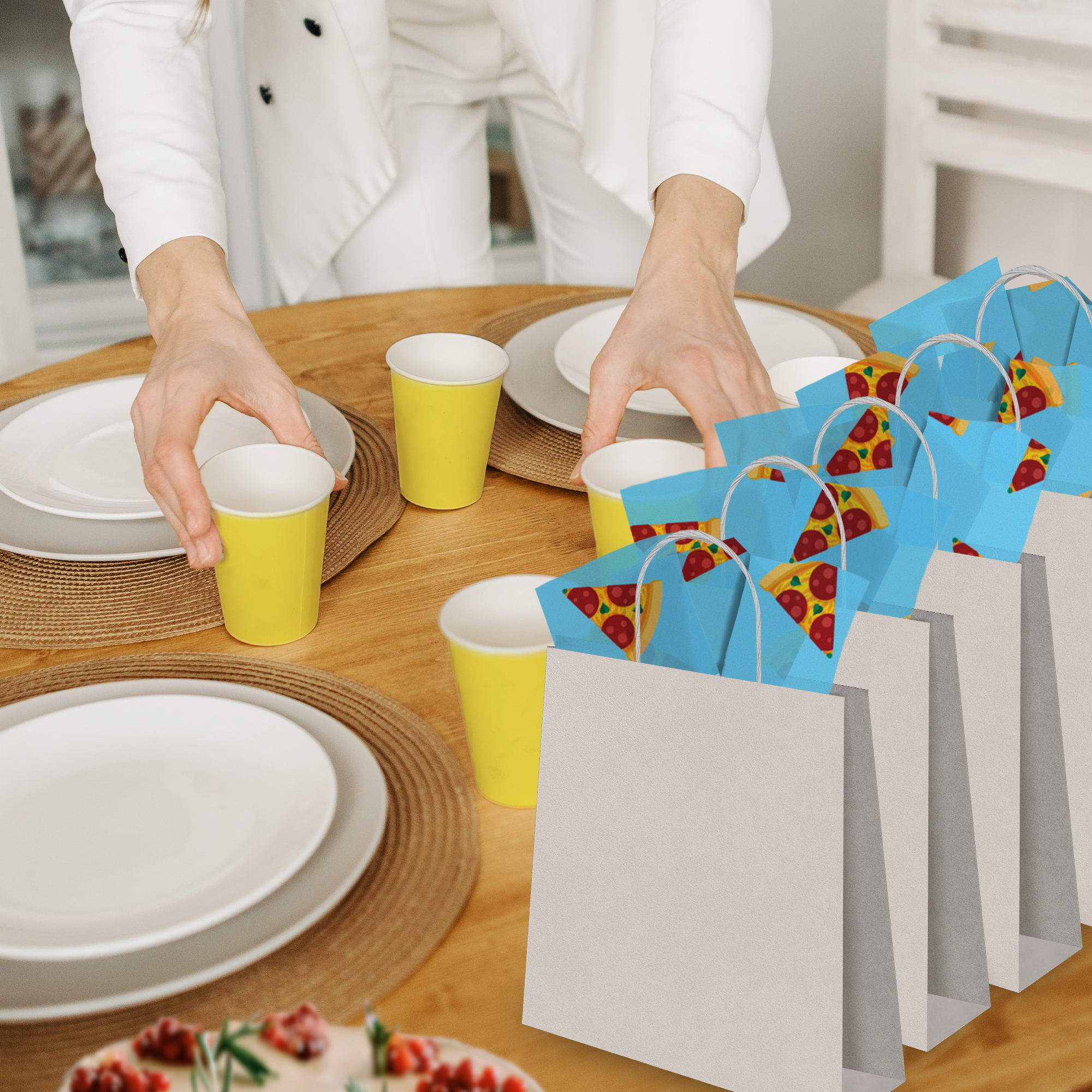 Pizza 20x30 Tissue Paper – Gift Wrapping & Boutique Packaging