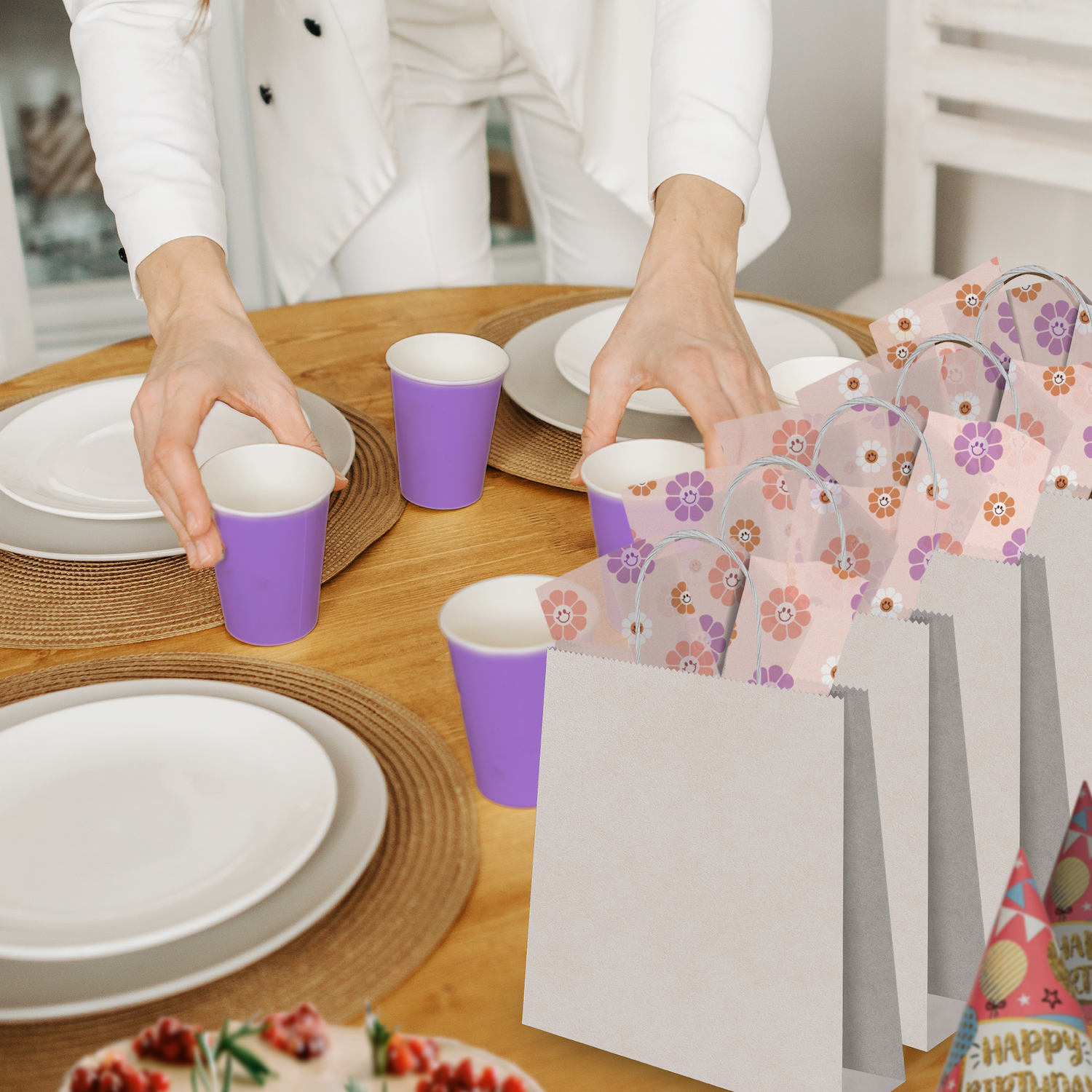 Groovy Flowers 20x30 Tissue Paper – Gift Wrapping & Boutique Packaging