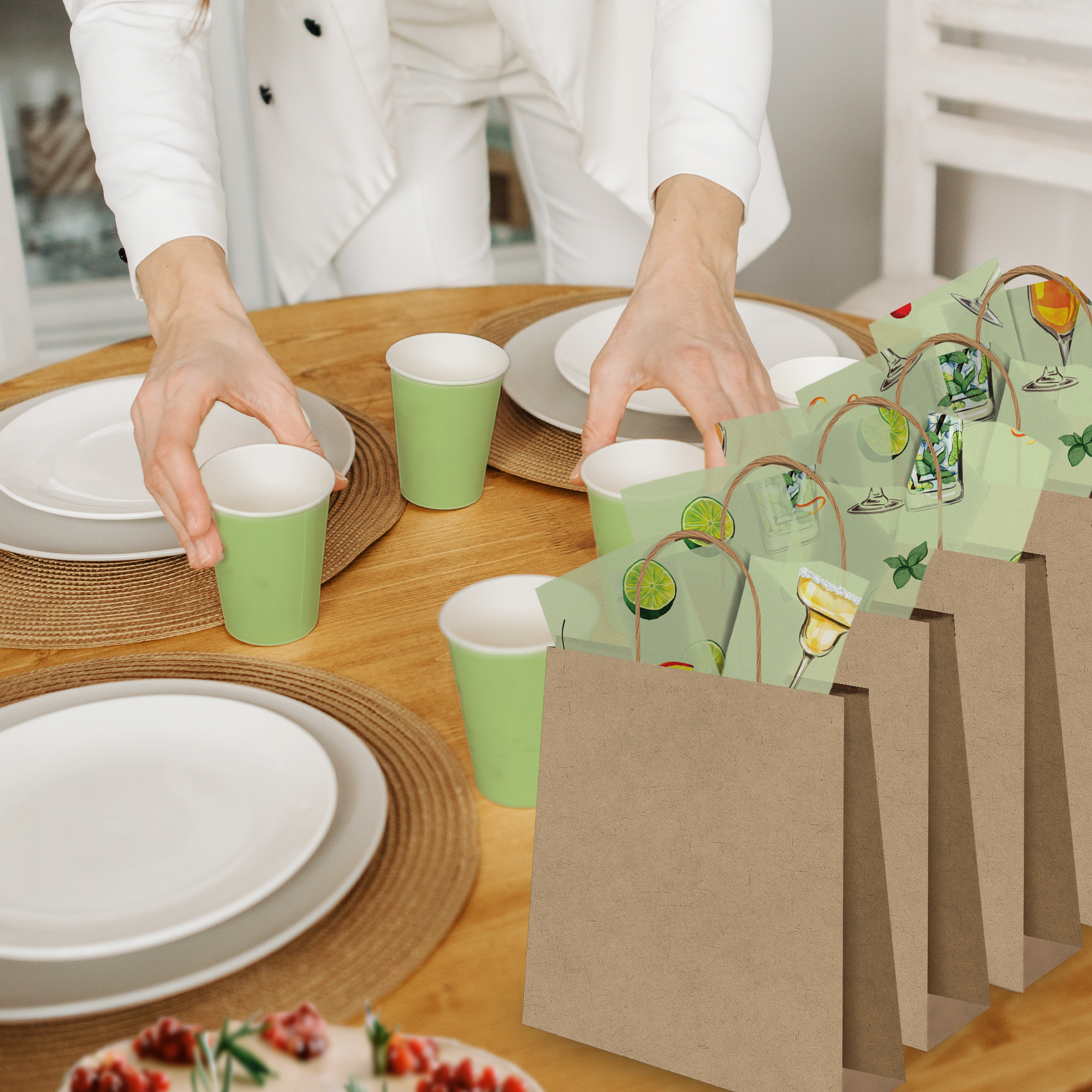 Cocktails 20x30 Tissue Paper – Gift Wrapping & Boutique Packaging