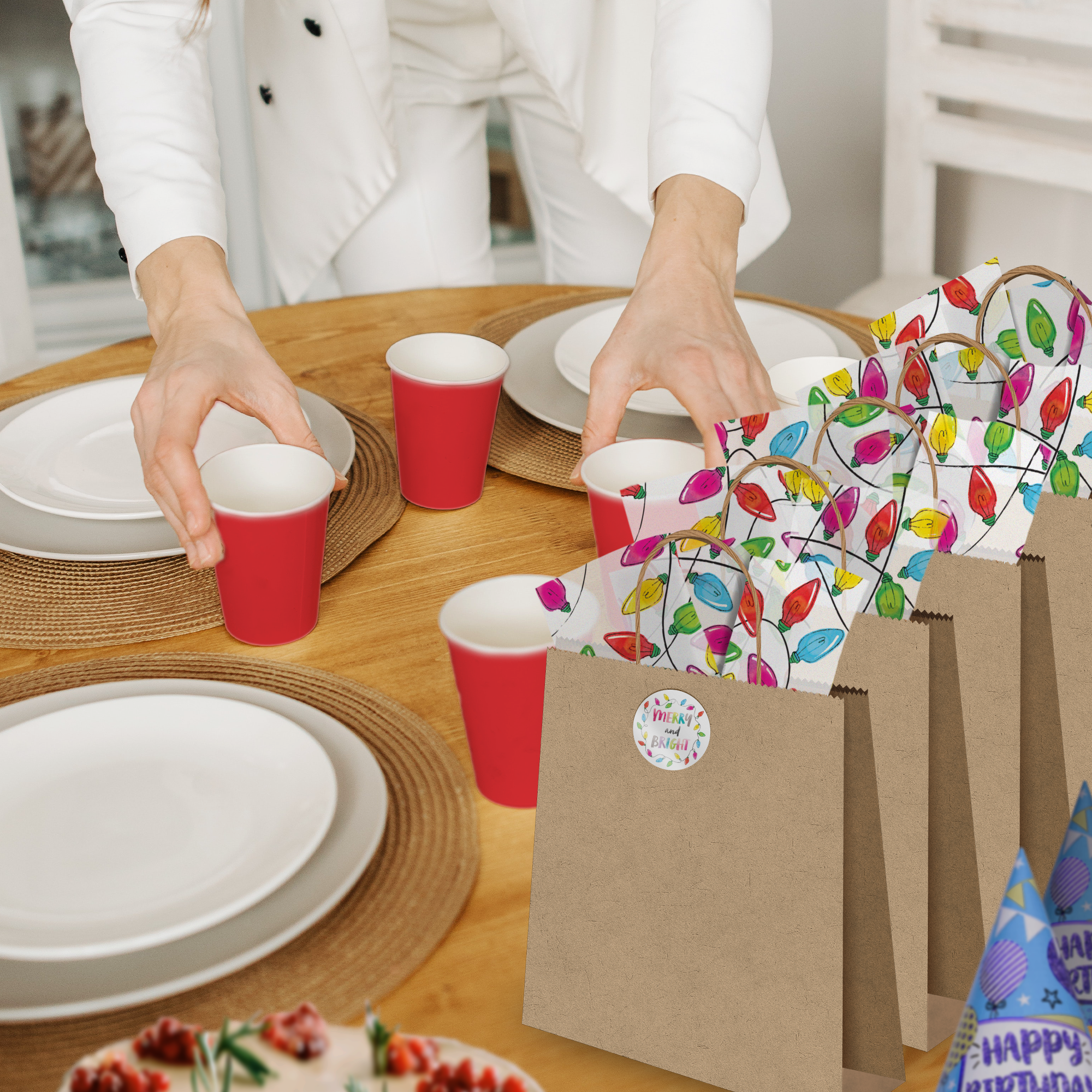 Christmas Lights 20x30 Tissue Paper – Gift Wrapping & Boutique Packaging