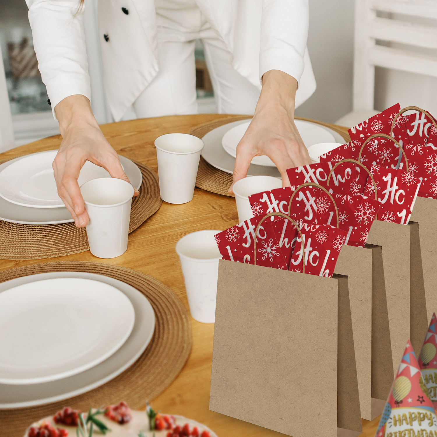 Ho Ho Ho 20x30 Tissue Paper – Gift Wrapping & Boutique Packaging