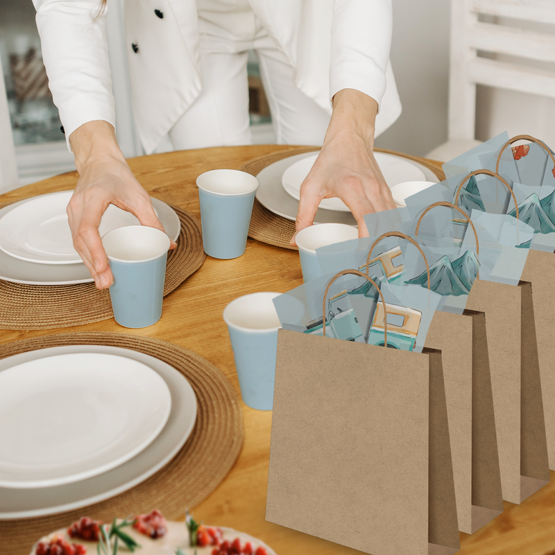 Camping Designer Tissue Paper For Gift Bags