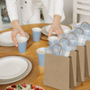 Blue Gingham Designer Tissue Paper for Gift Bags