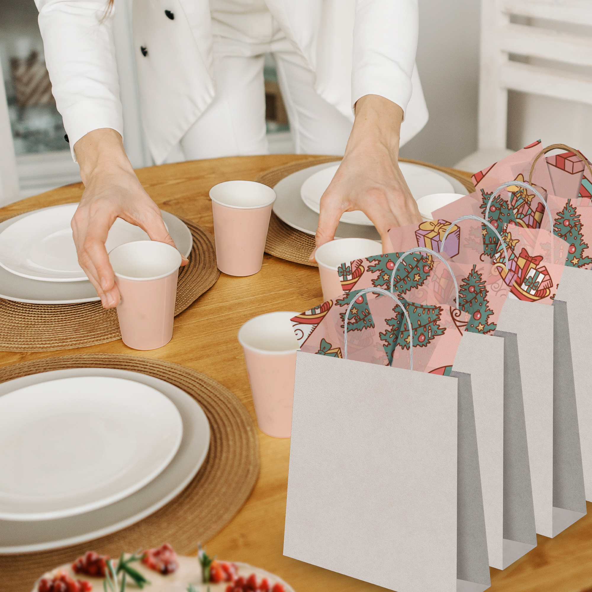 Santa's Sleigh 20x30 Tissue Paper – Gift Wrapping & Boutique Packaging
