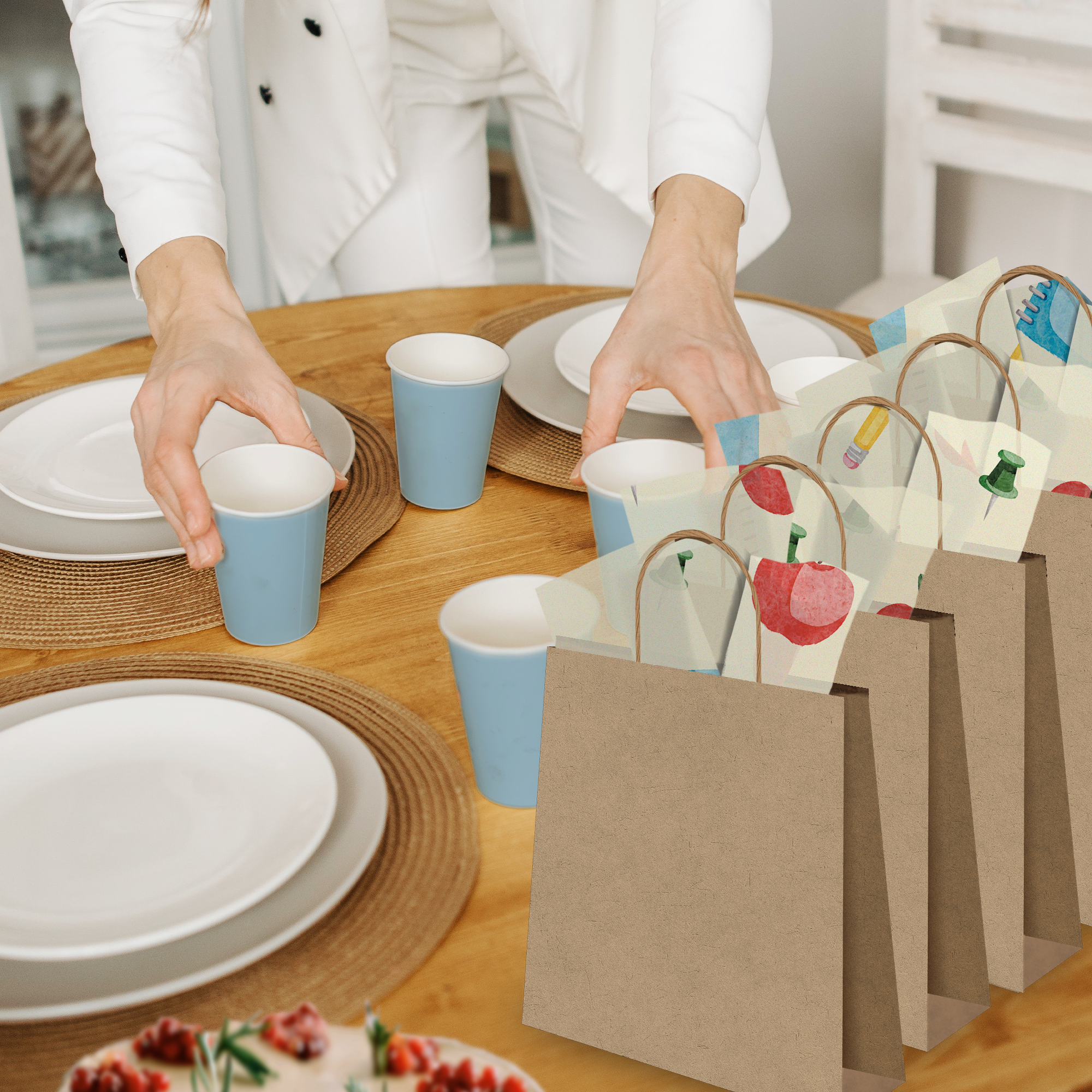 School Supplies 20x30 Tissue Paper – Gift Wrapping & Boutique Packaging