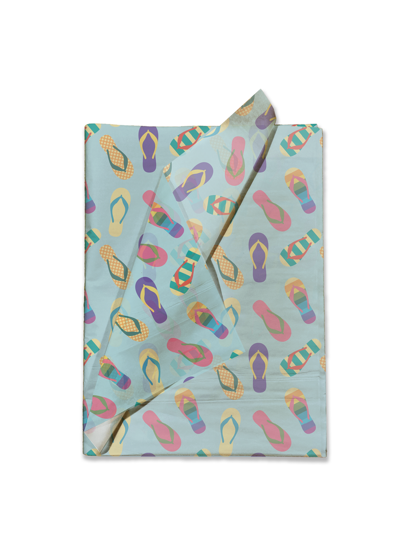 Sandals Designer Tissue Paper for Gift Bags