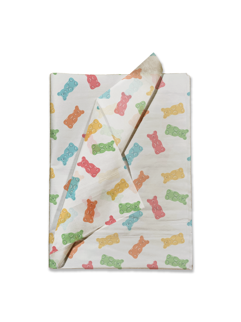 Gummy Bears Designer Tissue Paper For Gift Bags