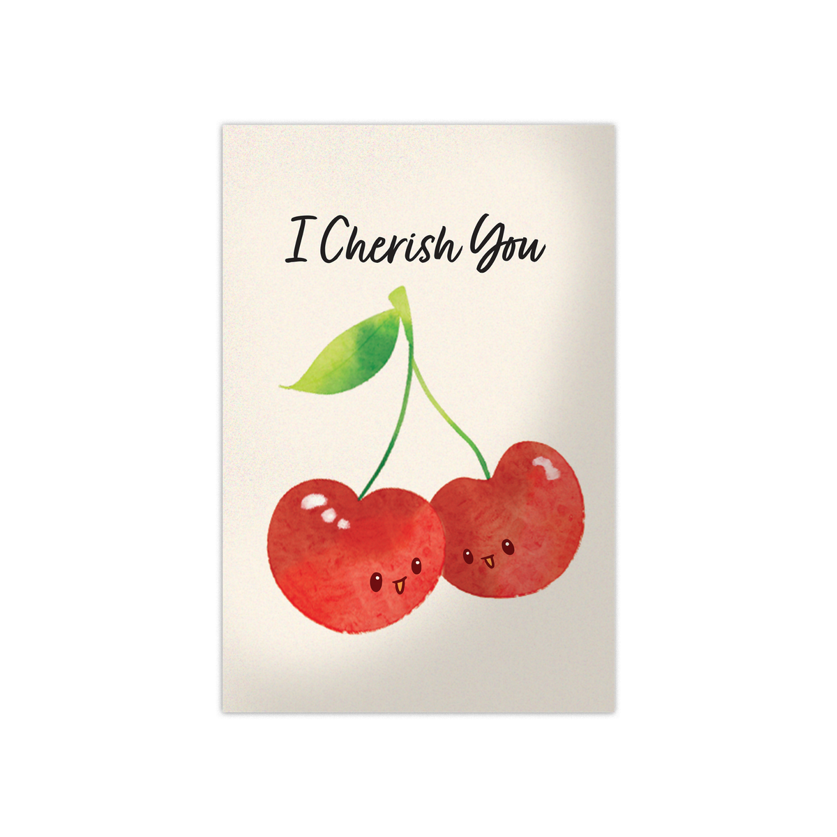 I Cherish You Insert Cards for Business Customers