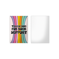 Rainbow Insert Cards for Business Customers